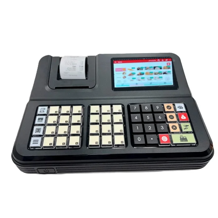 Registradora sam4s zeta a-50 verifactu/ticketbai 15 familias visor led 8 digitos color negro 320x260x113 mm