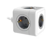 Regleta Qconnect de cubo enchufe multiple power cube 5 en 1 cable KF19048