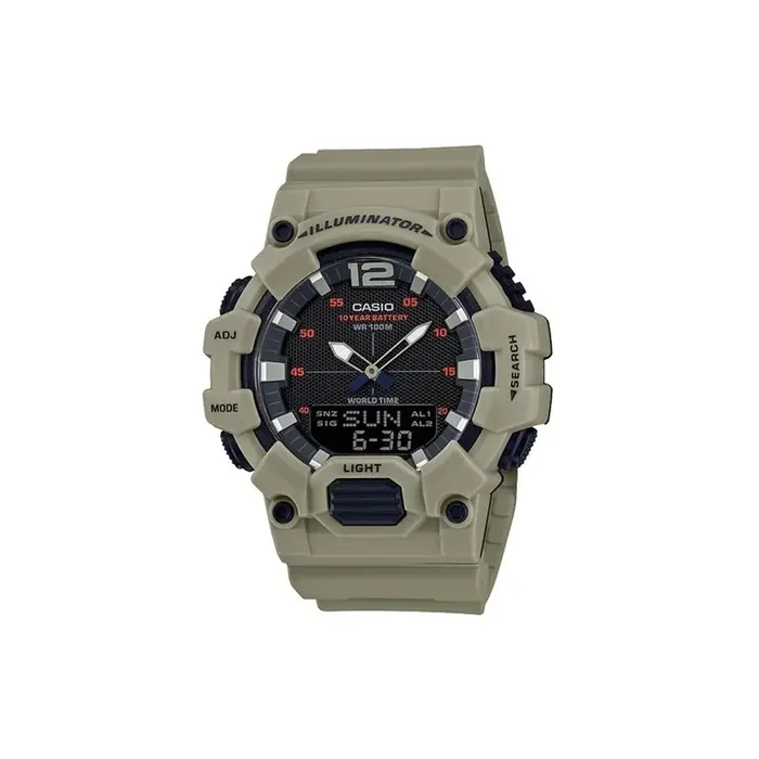 Reloj Casio analógico y digital HDC-700-3A3V correa caucho