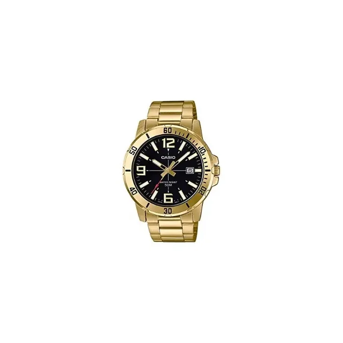 Reloj Casio Caballero MTP-VD01G-1B – 2 años de garantía