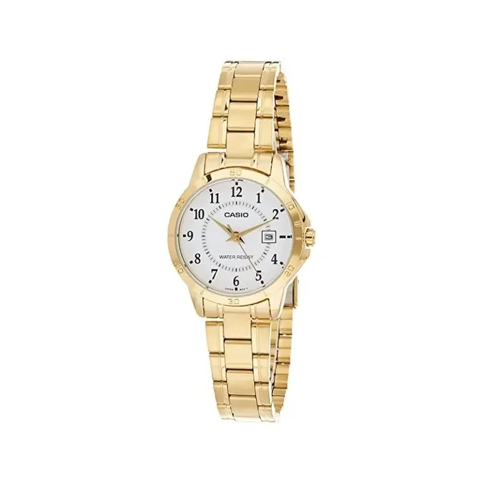 Reloj Casio Señora LTP-V004G-7B dorado esfera plata