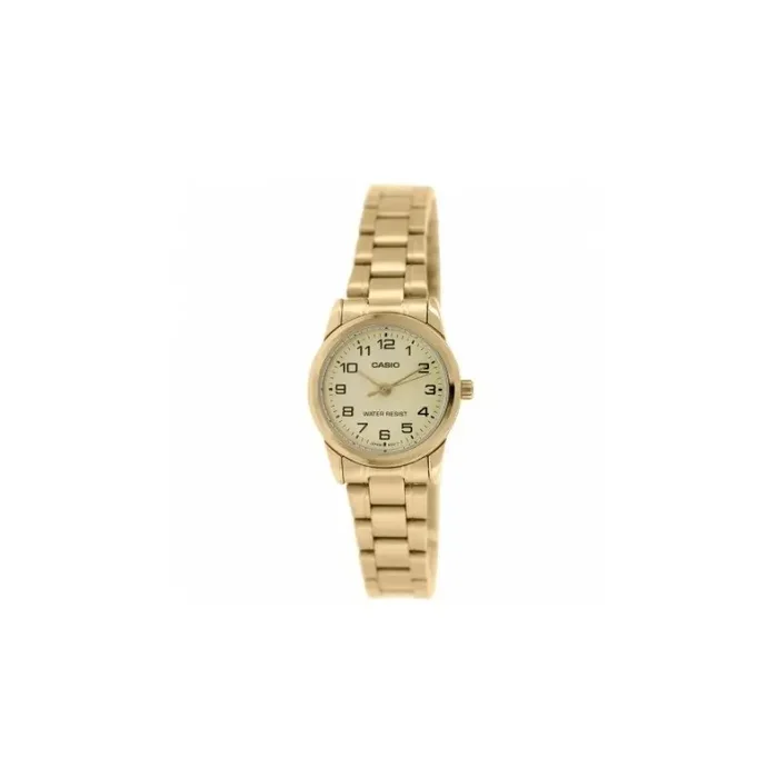 Reloj de Pulsera CASIO LTP-V001G-9B Analógico para Mujer Color Dorado