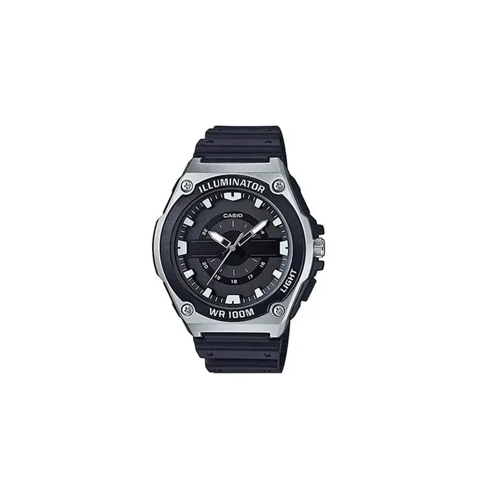 Reloj de Pulsera CASIO MWC-100H-1A Analógico para Hombre Color Negro Correa Resina