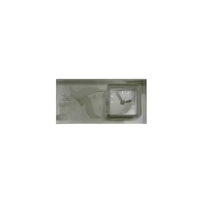 Reloj despertador metacrilato dibujo aguila