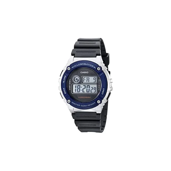 Reloj digital de cuarzo para hombre – Marca CASIO Modelo W-216H-2A