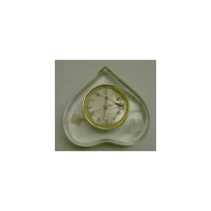 Reloj metacrilato foma corazón
