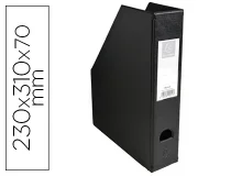 Revistero Exacompta Pvc Lomo 70 Mm Color Negro 230x310x70 Mm 90151e