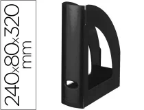 Revistero Plastico Qconnect Negro Opaco 100% Reciclado Kf04203
