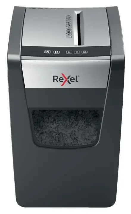 Rexel Momentum X410-SL Slimline Destructora de Papel Manual Corte Confeti – Destruye hasta 10 Hojas – 23L
