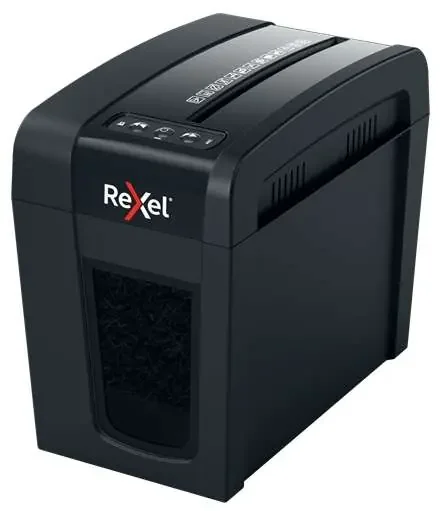 Rexel Secure X6-SL Whisper-Shred Destructora de Papel Manual Corte en Particulas – Destruye hasta 6 Hojas – 10L