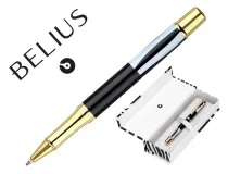 Roller Belius dualita cuerpo blanco color negro tinta negra caja de diseño BB304 , blanco negro