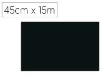 Rollo adhesivo Dcfix negro ancho 45 cm largo 15 mt 2001272