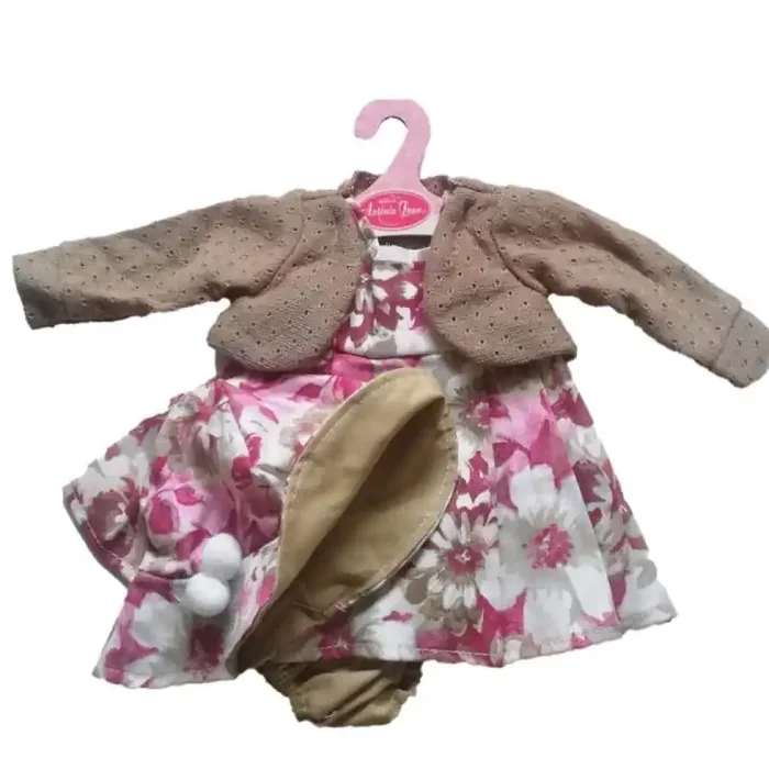 Ropa Traje muñeca 45cm con abrigo fabricado por Antonio Juan