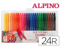 Rotulador Alpino Dual Artist Color Experience Estuche De 24 Unidades Colores Surtidos Ar000187