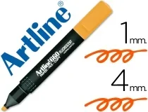 Rotulador Artline Fluorescente Ek660 Na Ranja Punta Biselada
