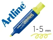Rotulador Artline fluorescente EKS600 AM arillo punta biselada , amarillo fluor