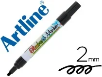 Rotulador Artline Glass Marker Especial Cristal Borrable En Seco O Humedo Color Epg4neg , Negro