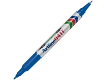Rotulador Artline Marcador Permanente Ek041t Az Ul Doble Punta 0.4 Y 1.0 Mm