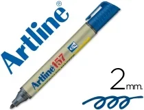 Rotulador Artline Pizarra Ek157 A Zul Punta Redonda 2 Mm