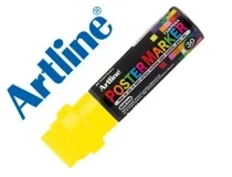 Rotulador Artline poster marker epp30 punta rectangular 30 mm color amarillo fluor EPP30 FLU YELLOW