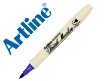 Rotulador Artline Supreme Brush Epfs Pintura Base De Agua Punta Tipo Pincel Epfs F P , Purpura
