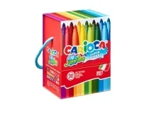 Rotulador Carioca jumbo caja premium con asa 30 unidades colores surtidos 41259