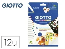 Rotulador Giotto Decor Materials Caja De 12 Unidades Colores Surtidos F45340000