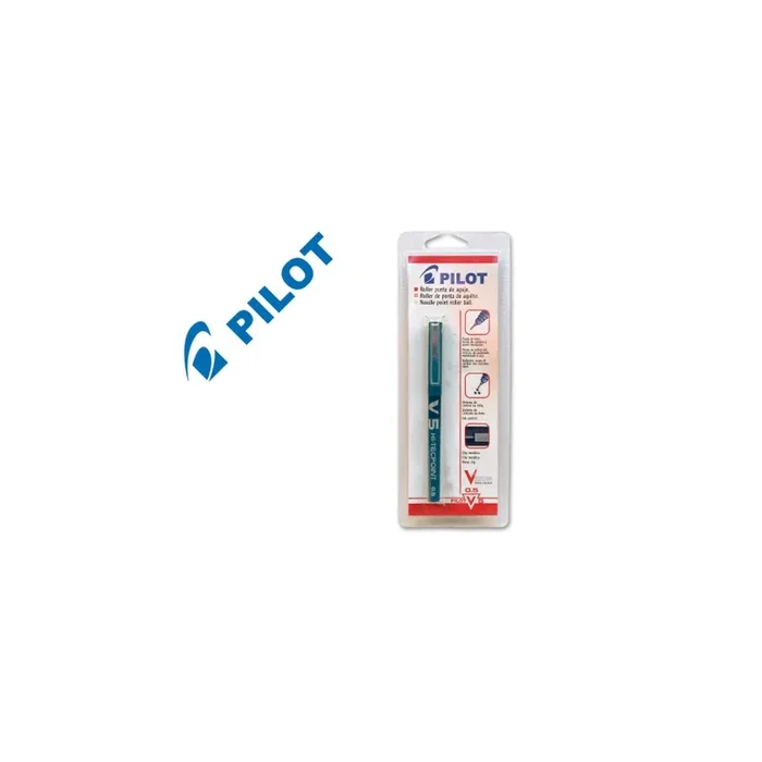 Rotulador pilot v-5 azul blister de 1 unidad