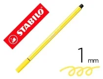 Rotulador Stabilo Acuarelable Pen 68 Amarillo Limon Punta Gruesa 1mm 68 24