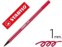 Rotulador Stabilo Acuarelable Pen 68 Rojo Oscuro Punta Gruesa 1mm 68 50