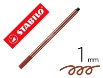 Rotulador Stabilo Acuarelable Pen 68 Siena Tostado Punta Gruesa 1mm 68 75