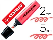 Rotulador Stabilo Boss Fluorescente 70 Rojo 70 40