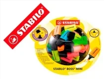 Rotulador Stabilo Boss Mini Fluorescente Expositor Bombonera De 50 Unidades Colores Surtidos 07 501