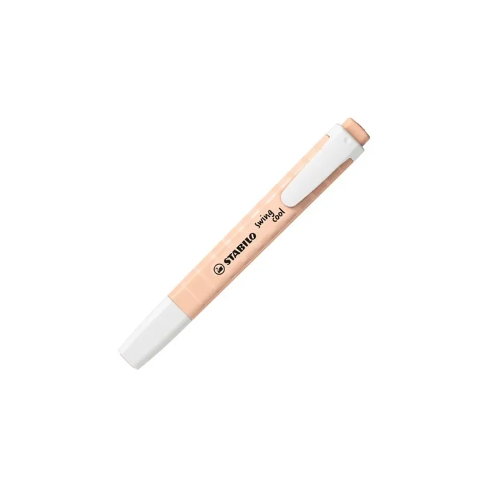 Rotulador stabilo fluorescente fino swing cool nature colors beige