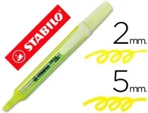 Rotulador Stabilo Marcador Fluorescente Swing Cool Amarillo 275 24