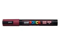 Rotulador uni Posca 1,8 2,5 mm pc5m rojo vino 286773000