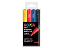 Rotulador uni Posca pc1m 4c marcador de pintura punta extrafina 0,7 mm 182634668 , surtidos