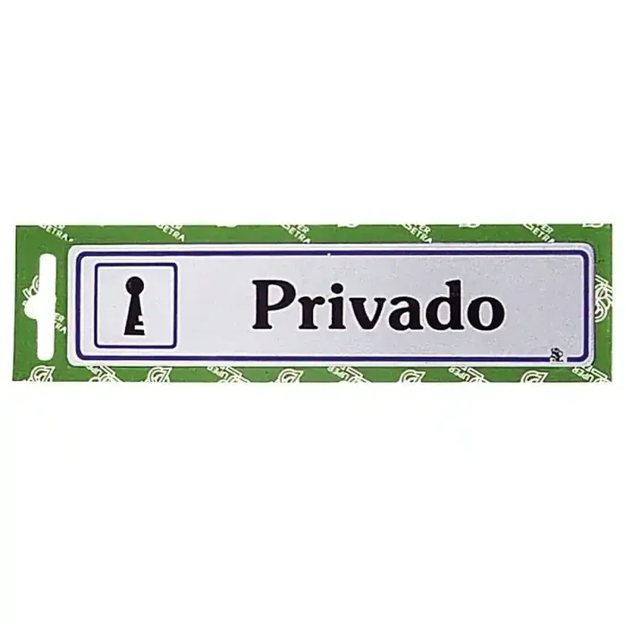 Rotulo «Privado»