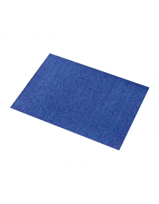 SADIPAL BOLSA 5 U. CARTULINAS PURPURINA 50X65 CM AZUL 20293