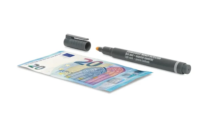Safescan 30 Boligrafo Detector de Billetes Falsos – Verificacion en 2 Segundos – Tinta con Base de Yodo