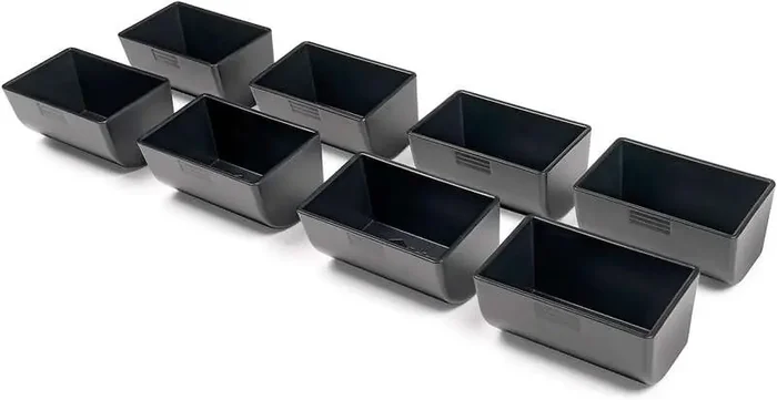 Safescan 4141CC Juego de 8 Tazas para Cajones – Organiza y Protege tus Billetes y Monedas – Compatible con Cajones Serie 4141