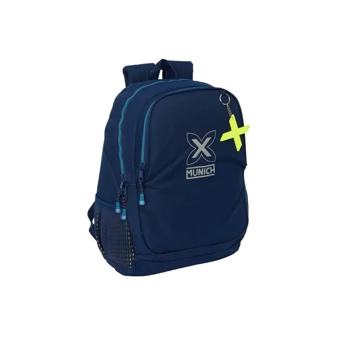 Safta MUNICH NAUTIC – Mochila Escolar espaldar acolchado adaptable a carro 32x16x44 cm
