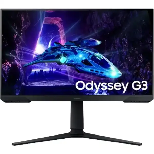 Samsung Odyssey G3 Monitor Gaming 24″ FullHD 1080P 100Hz FreeSync – Respuesta 1ms – Ajustable en Altura e Inclinable – Angulo de Vision 178° – 16 9 – HDMI, DisplayPort – VESA 100x100mm