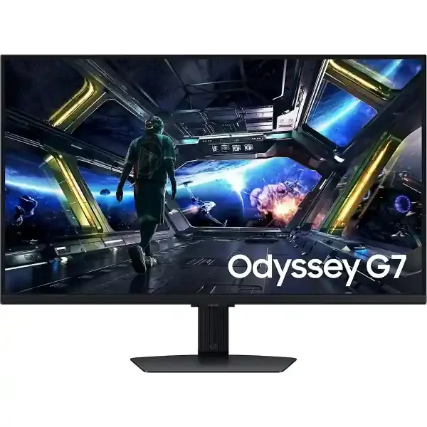 Samsung Odyssey G7 Smart Monitor Gaming 32″ IPS UHD 4K 144Hz FreeSync Premium – Respuesta 1ms – Regulable en Altura e Inclinable – Multimedia – Angulo de Vision 178° – 16 9 – HDMI, DisplayPort – VESA 100x100mm