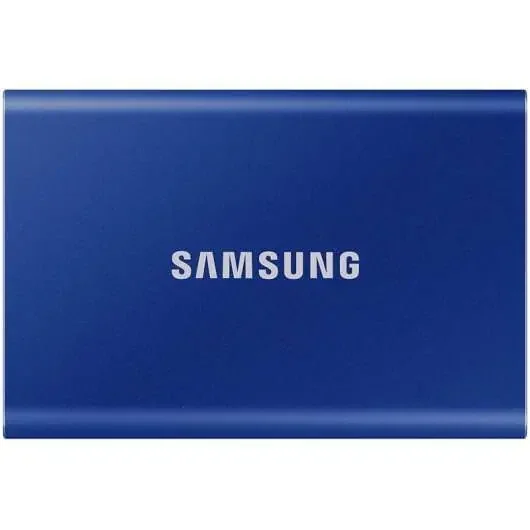 Samsung T7 Disco Duro Externo SSD 2TB PCIe NVMe USB 3.2 – Color Azul
