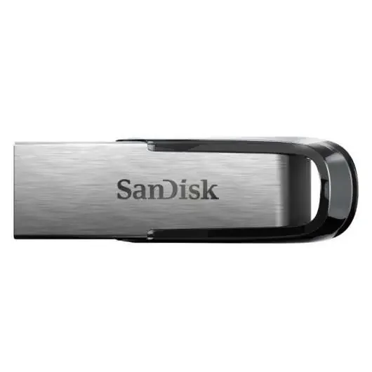 Sandisk Ultra Flair Memoria USB 3.0 32GB – Sin Tapa – Color Acero/Negro (Pendrive)