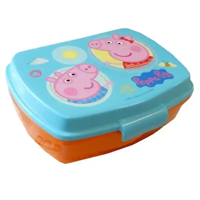 Sandwichera de Peppa Pig 16x6x12 cm producto oficial