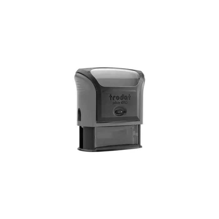 Sello entintado printy 4913 58×22 mm p-3 gris