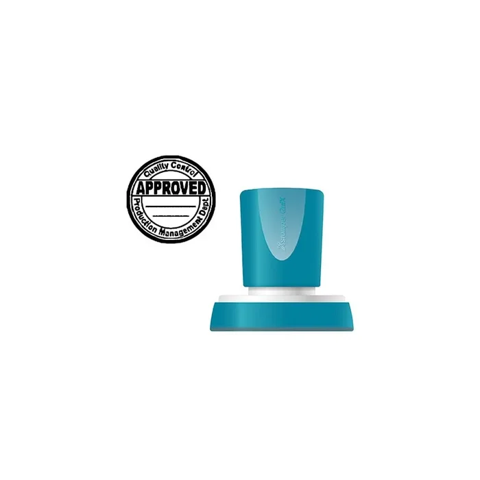 Sello x’stamper quix personalizable color negro redondo diametro 38 mm q-53