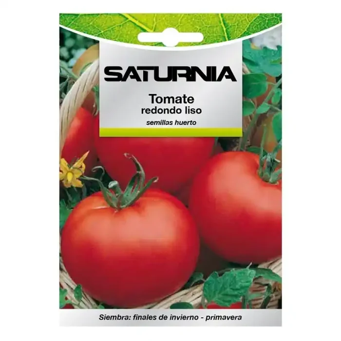 Semillas Tomate Redondo Liso (1 gramo) Semillas Verduras, Horticultura, Hortícola, Semillas Huerto.